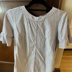 Banana republic women’s striped top, size medium
